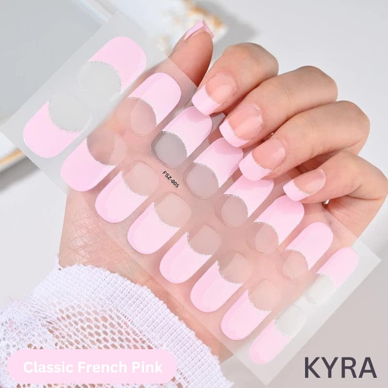 Classic French Pink Gel Strip - KYRA