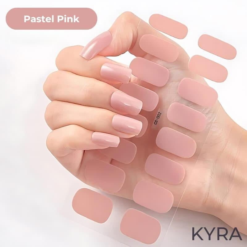 Pastel Pink Gel Strip - KYRA - 