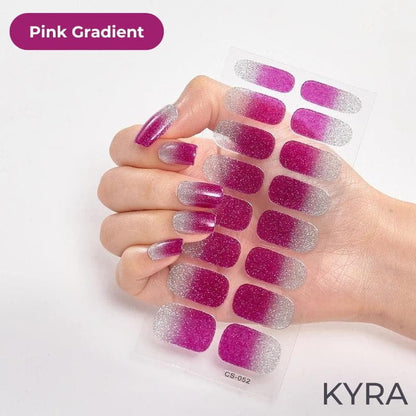 Pink Gradient Gel Strip - KYRA